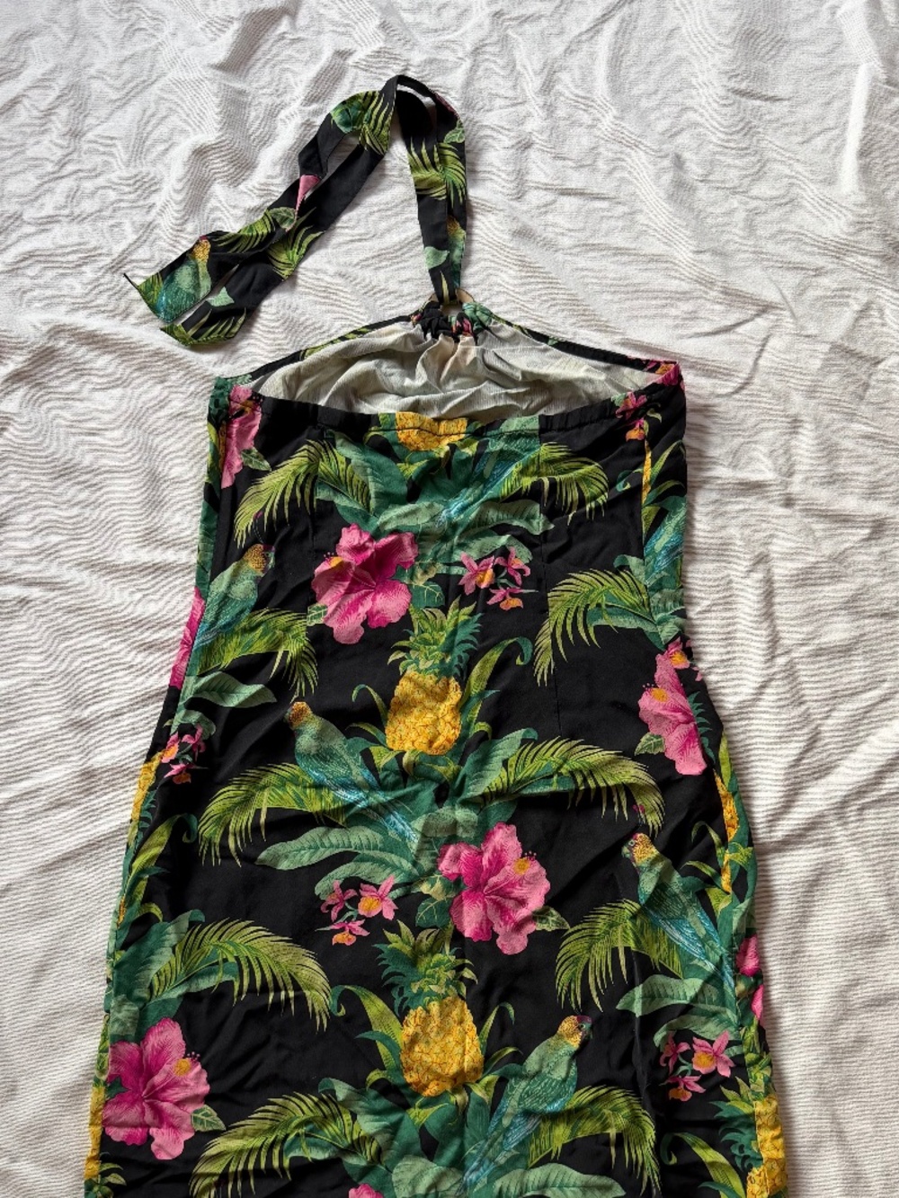 Tommy Bahama silk aloha dress size Small